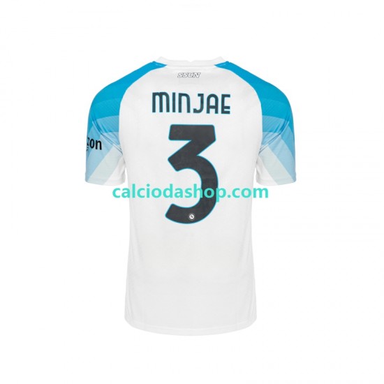 Maglia Napoli Face Game Minjae 3 Gara Home Uomo 2022-2023 MC