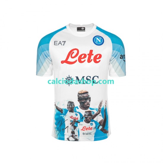 Maglia Napoli Face Game Osimhen 9 Gara Home Uomo 2022-2023 MC