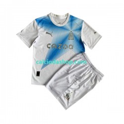 Maglia Olympique de Marseille Anniversary Gara Home Completo Bambino 2-13 Anni 2022-2023 MC