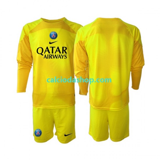 Maglia Portiere Paris Saint-Germain Gara Terza Completo Bambino 2-13 Anni 2022-2023 ML