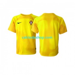 Maglia Portiere Portogallo Gara Home Uomo Mondiali 2022 MC