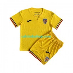 Maglia Romania Gara Home Completo Bambino 2-13 Anni 2023 MC