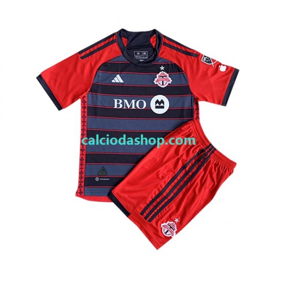 Maglia Toronto FC Gara Home Completo Bambino 2-13 Anni 2023 MC