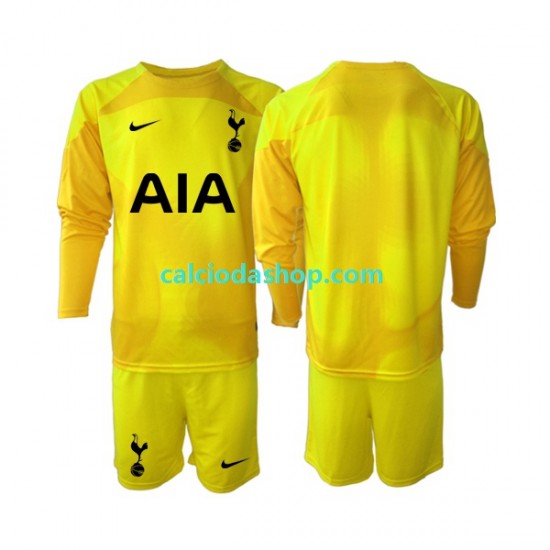 Maglia Portiere Tottenham Hotspur Gara Home Completo Bambino 2-13 Anni 2022-2023 ML