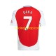 Maglia Arsenal Bukayo Saka 7 Gara Home Uomo 2024-2025 MC