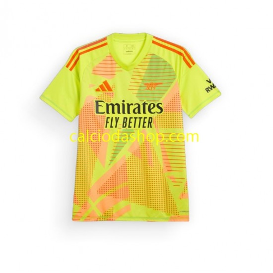 Maglia Portiere Arsenal Gara Home Uomo 2024-2025 MC