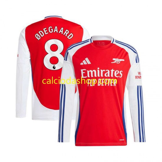 Maglia Arsenal Martin Odegaard 8 Gara Home Uomo 2024-2025 ML