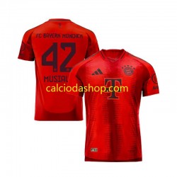 Maglia FC Bayern München Jamal Musiala 42 Gara Home Uomo 2024-2025 MC