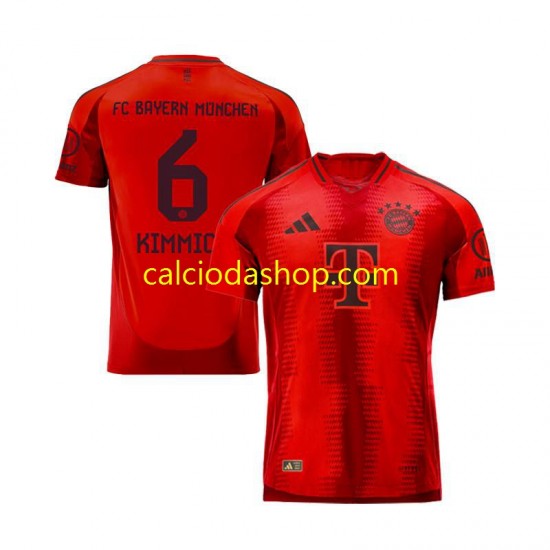 Maglia FC Bayern München Joshua Kimmich 10 Gara Home Uomo 2024-2025 MC