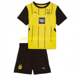 Maglia Borussia Dortmund Gara Home Completo Bambino 2-13 Anni 2024-2025 MC