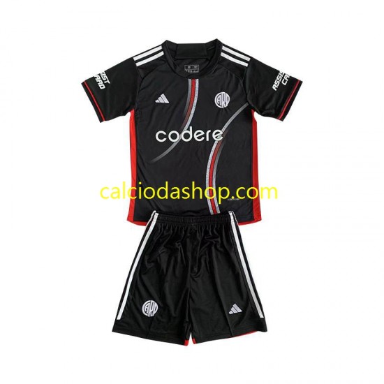 Maglia CA River Plate Gara Terza Completo Bambino 2-13 Anni 2024-2025 MC