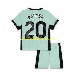 Maglia Chelsea Cole Palmer 20 Gara Terza Completo Bambino 2-13 Anni 2023-2024 MC