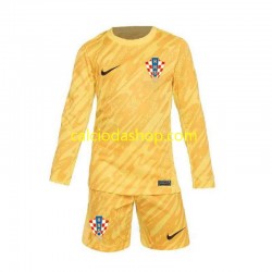 Maglia Portiere Croazia Gara Home Completo Bambino 2-13 Anni Euro 2024 ML