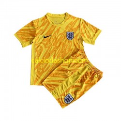 Maglia Portiere Inghilterra Gara Away Completo Bambino 2-13 Anni Euro 2024 MC