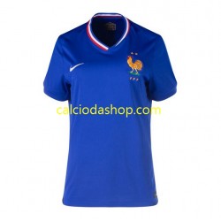 Maglia Francia Gara Home Donna Euro 2024 MC