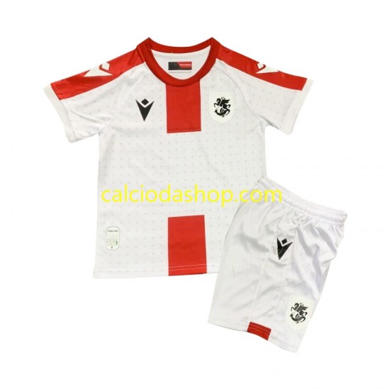 Maglia Georgia Gara Home Completo Bambino 2-13 Anni 2024 MC