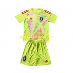 Maglia Portiere Italia Gara Home Completo Bambino 2-13 Anni Euro 2024 MC