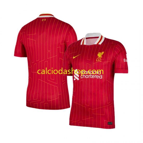 Maglia Liverpool Gara Home Uomo 2024-2025 MC