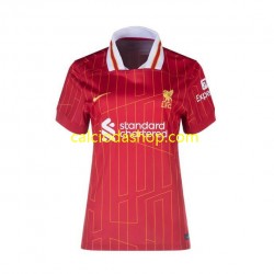 Maglia Liverpool Gara Home Donna 2024-2025 MC