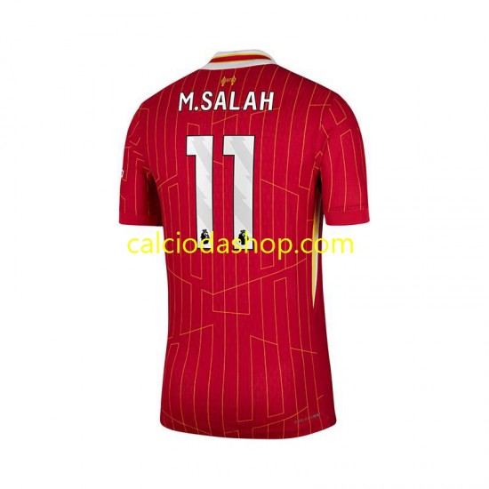 Maglia Liverpool Mohamed Salah 11 Gara Home Uomo 2024-2025 MC