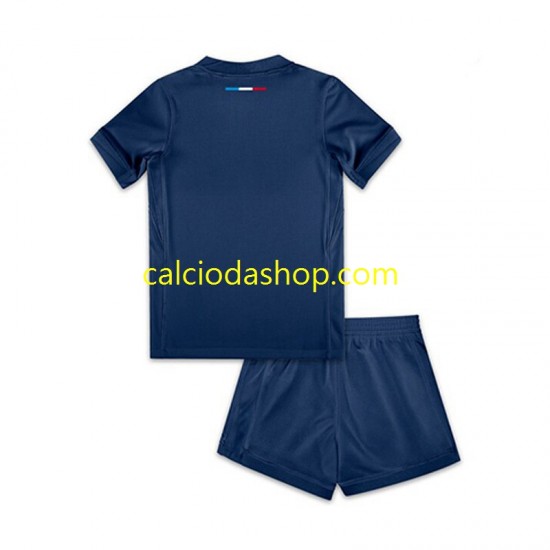 Maglia Paris Saint-Germain Gara Home Completo Bambino 2-13 Anni 2024-2025 MC