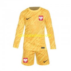 Maglia Portiere Polonia Gara Home Completo Bambino 2-13 Anni Euro 2024 ML