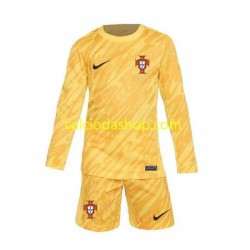 Maglia Portiere Portogallo Gara Home Completo Bambino 2-13 Anni Euro 2024 ML