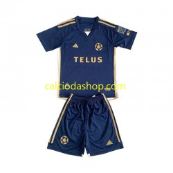 Maglia Vancouver Whitecaps Gara Away Completo Bambino 2-13 Anni 2024 MC